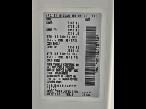 Used 2020 Nissan NV200 SV FWD image 48