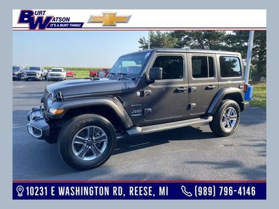 Used 2021 Jeep Wrangler Unlimited Sahara w/ Uconnect 4C Nav & Sound Group
