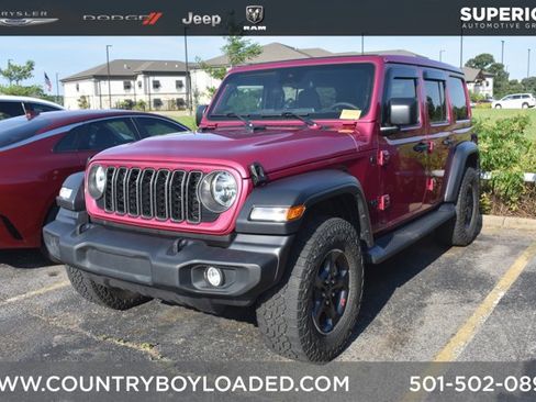 Used 2024 Jeep Wrangler Unlimited Sport AWD/4WD image 1
