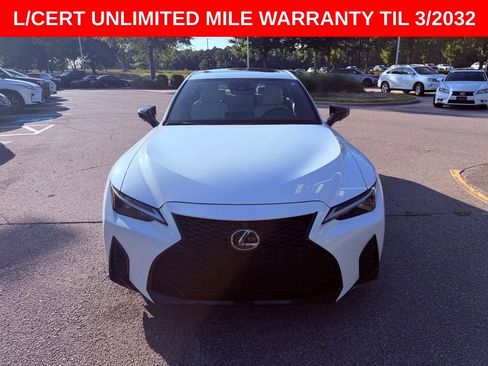 Certified 2025 Lexus IS 350 F Sport w/ Navigation Package RWD image 2