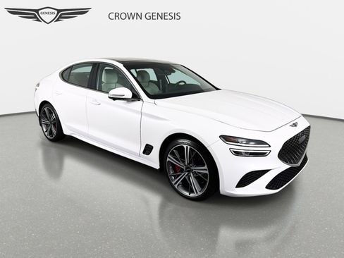Certified 2025 Genesis G70 3.3T Advanced w/ Sport Prestige Package image 3