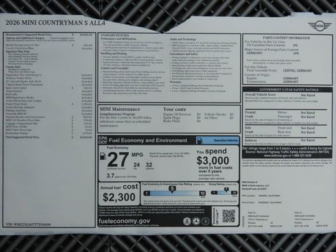 New 2026 MINI Cooper Countryman S image 9