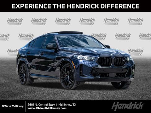 Certified 2025 BMW X6 M60i AWD/4WD image 1