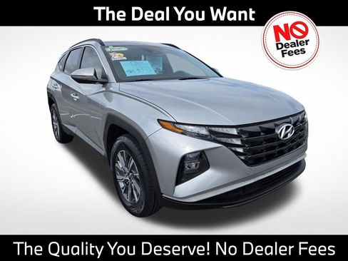 Used 2023 Hyundai Tucson Blue AWD/4WD image 1