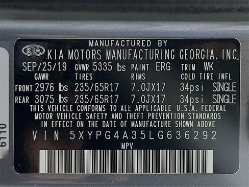 Used 2020 Kia Sorento LX w/ LX I4 Convenience Package image 38