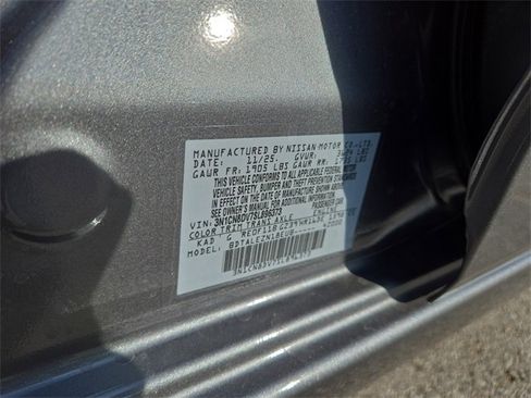 New 2025 Nissan Versa S w/ Trunk Package image 38