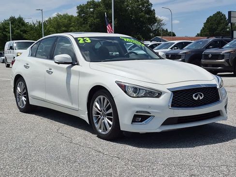 Used 2023 INFINITI Q50 Luxe w/ Cargo Package AWD/4WD image 2