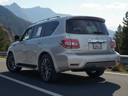 Used 2020 Nissan Armada Platinum w/ Interior Lighting Package image 5