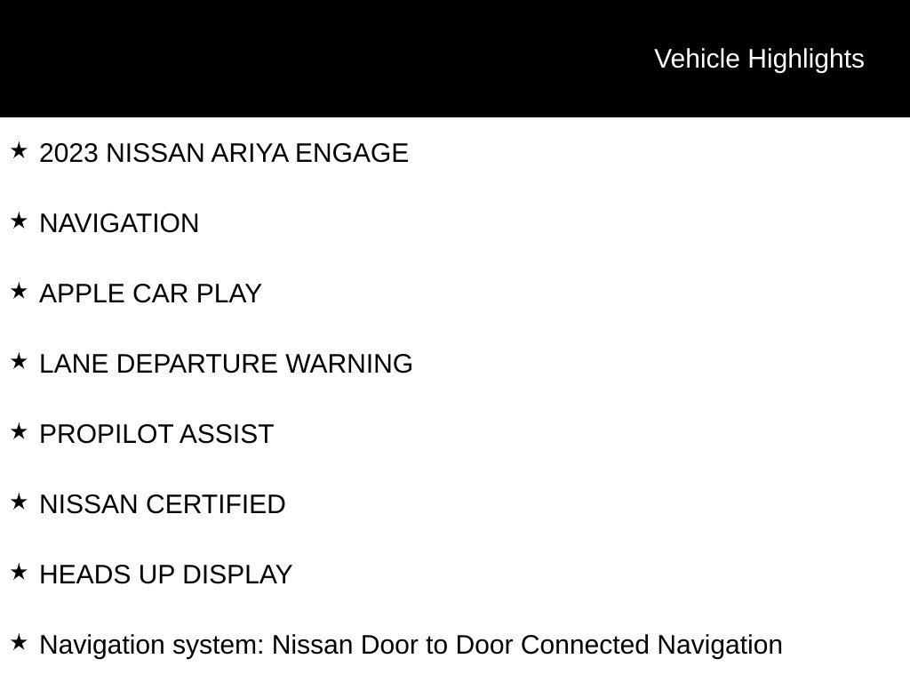 Certified 2023 Nissan Ariya FWD image 6