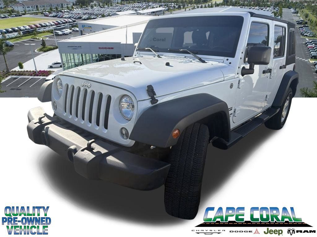 Used 2015 Jeep Wrangler Unlimited Sport w/ Quick Order Package 24S AWD/4WD image 1