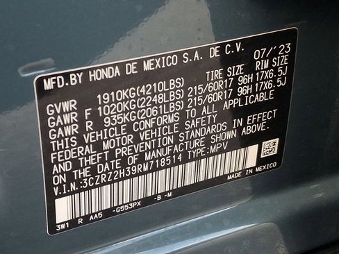 Used 2024 Honda HR-V LX image 26