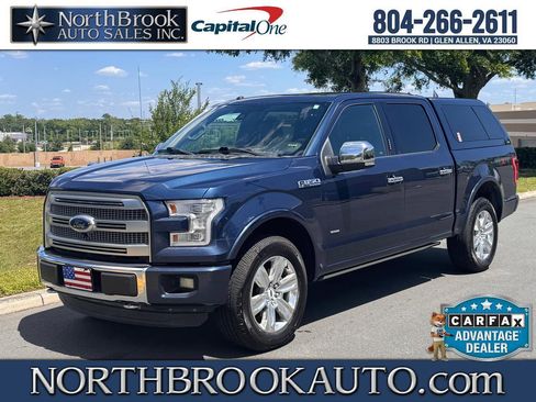 Used 2016 Ford F150 Platinum w/ Equipment Group 701A Luxury AWD/4WD image 1