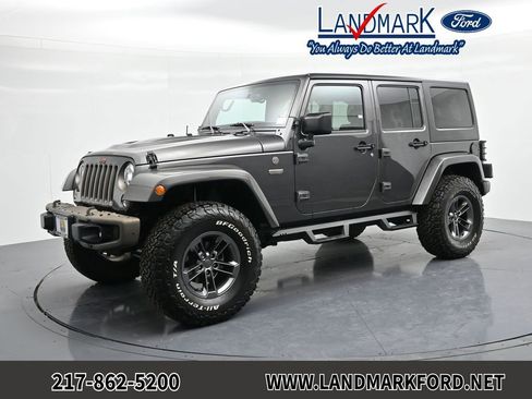 Used 2017 Jeep Wrangler Unlimited Sahara image 1