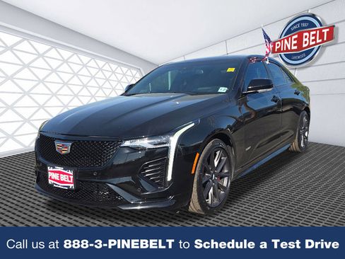 Certified 2022 Cadillac CT4 V w/ Navigation Package AWD/4WD image 1