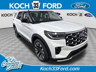 New 2026 Ford Explorer Platinum w/ LUX Leather Package