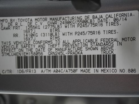 Used 2014 Toyota Tacoma 4x4 Double Cab image 23