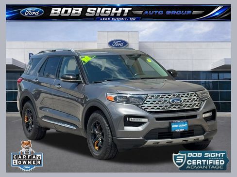 Used 2022 Ford Explorer Limited w/ Limited Technology Package AWD/4WD image 1