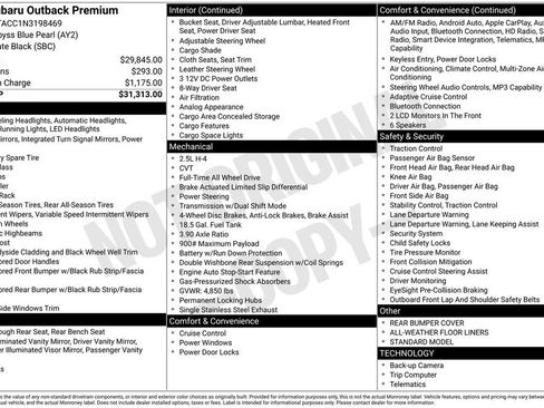 Used 2022 Subaru Outback Premium image 24