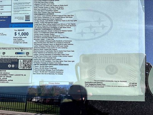 New 2025 Subaru Outback Limited XT image 20