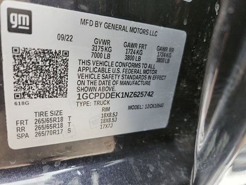 Certified 2022 Chevrolet Silverado 1500 LT image 32