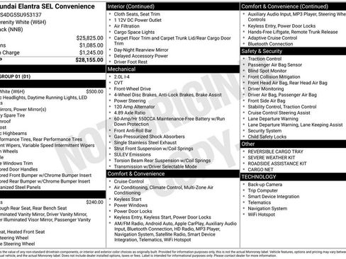 Used 2025 Hyundai Elantra SEL image 7