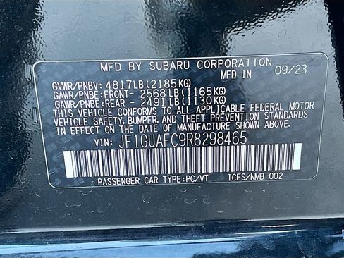 Used 2024 Subaru Impreza 2.0i Sport image 32