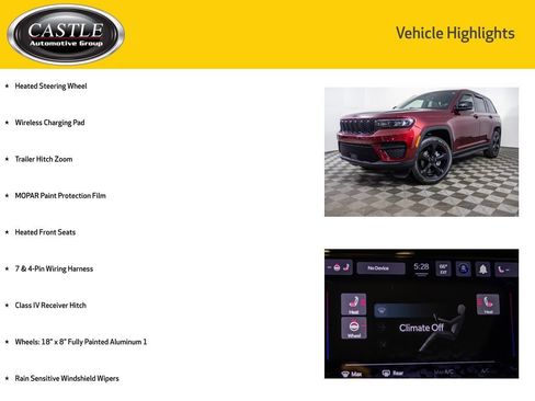 Used 2024 Jeep Grand Cherokee Altitude AWD/4WD image 12