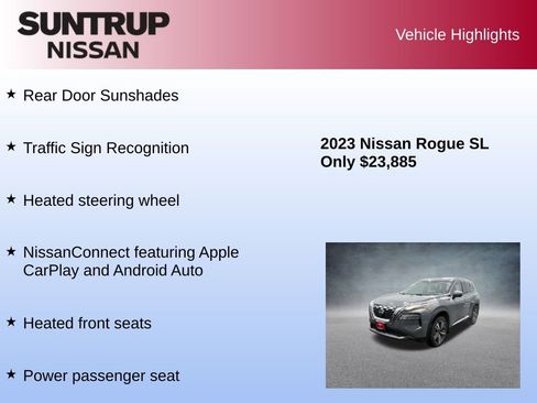Used 2023 Nissan Rogue SL w/ SL Premium Package image 24