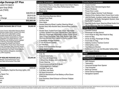 New 2026 Dodge Durango GT AWD/4WD image 29