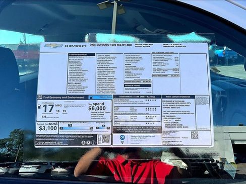 New 2025 Chevrolet Silverado 1500 W/T w/ Trailering Package image 13