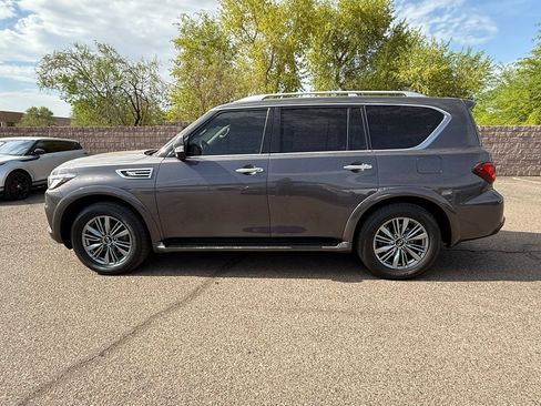 Certified 2023 INFINITI QX80 Luxe w/ All-Season Package RWD image 8