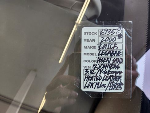 Used 2000 Buick Le Sabre Limited w/ Prestige Opt Pkg image 15