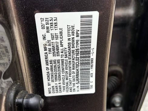 Used 2012 Honda CR-V EX-L image 20