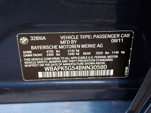 Used 2011 BMW 328i xDrive Sedan AWD/4WD image 24