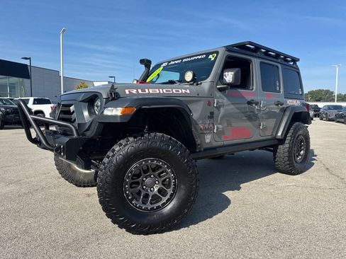 Used 2023 Jeep Wrangler Unlimited Rubicon w/ Xtreme 35 Tire Package AWD/4WD image 1