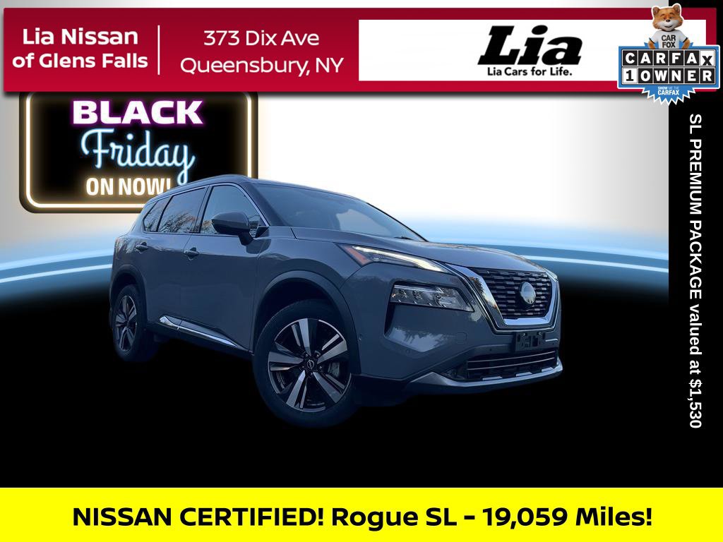 Certified 2023 Nissan Rogue SL w/ SL Premium Package AWD/4WD 360° Tour