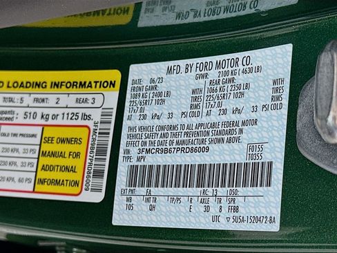 Used 2023 Ford Bronco Sport Big Bend image 31