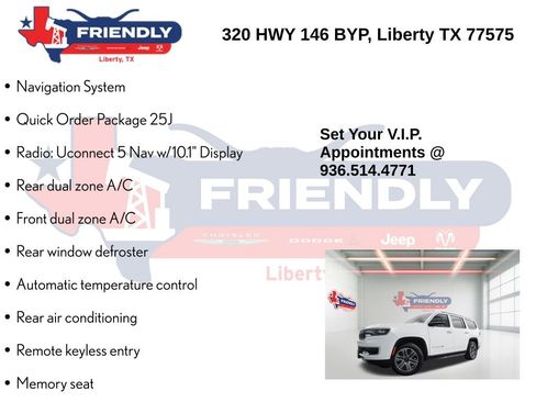 Used 2024 Jeep Wagoneer Series II w/ Flexible Seating Group RWD image 5