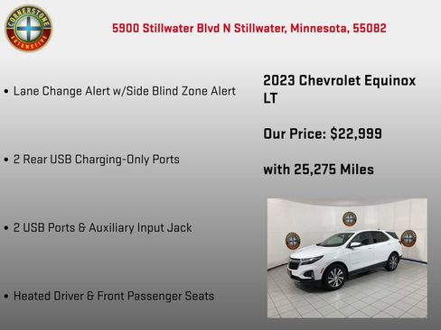 Used 2023 Chevrolet Equinox LT AWD/4WD image 20