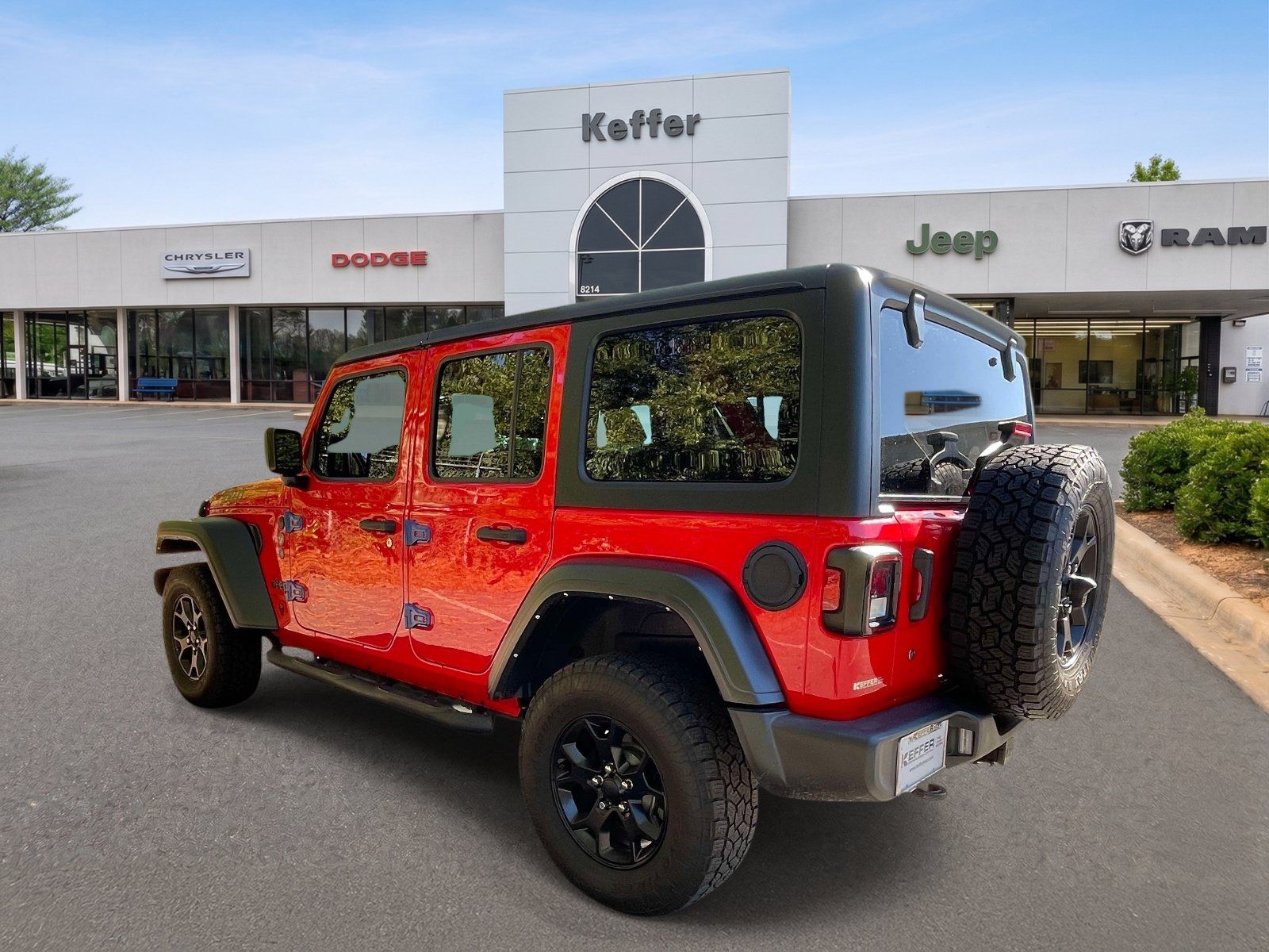 Used 2022 Jeep Wrangler Unlimited Sport AWD/4WD image 4