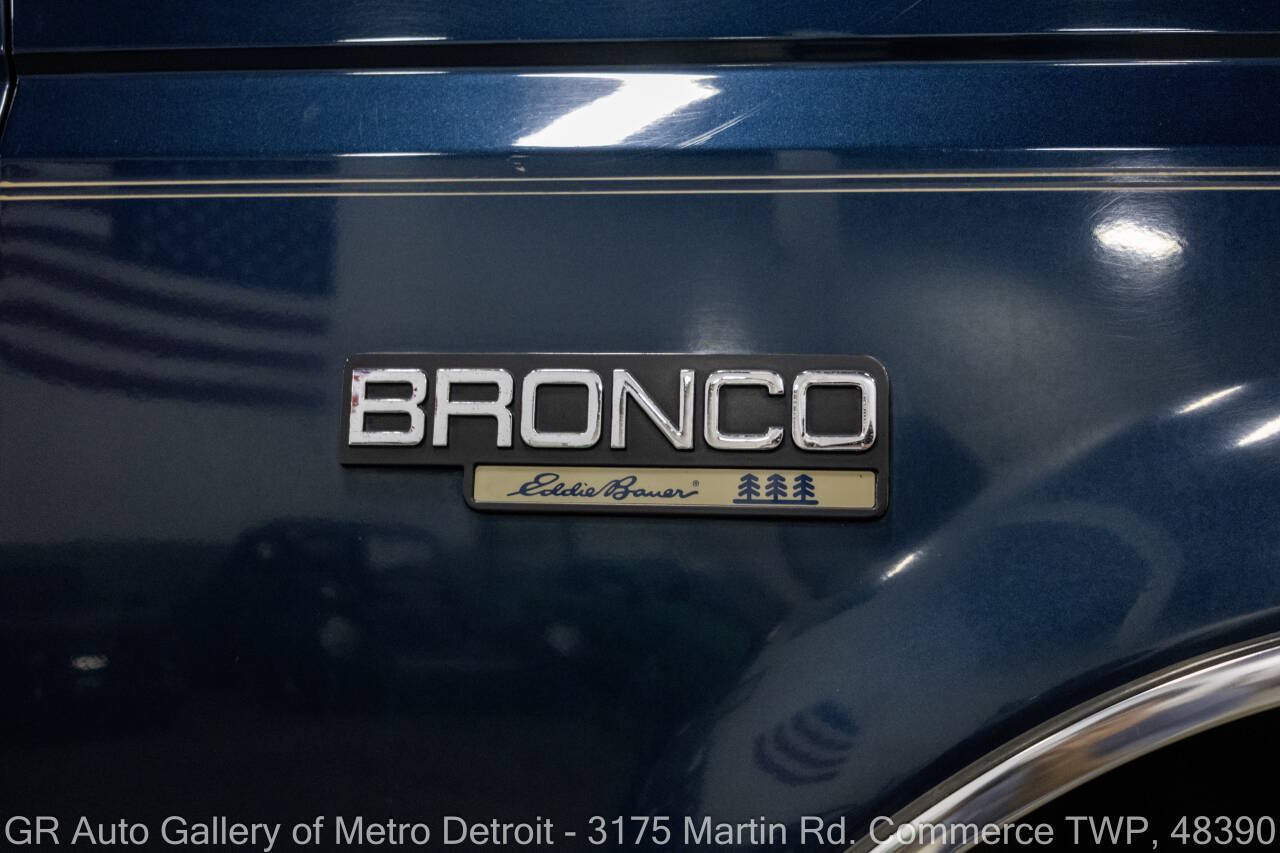 Used 1994 Ford Bronco Eddie Bauer AWD/4WD image 33