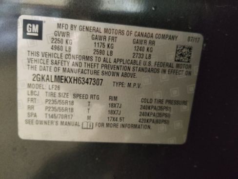 Used 2017 GMC Terrain SLE FWD image 33