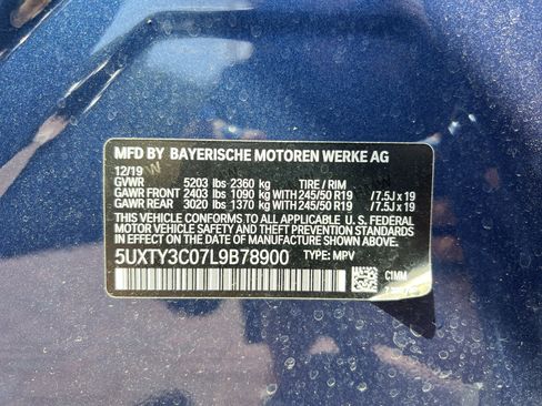 Used 2020 BMW X3 sDrive30i w/ Premium Package RWD image 34