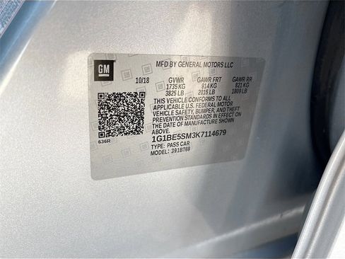 Used 2019 Chevrolet Cruze LT w/ LT Fleet Convenience Package image 29