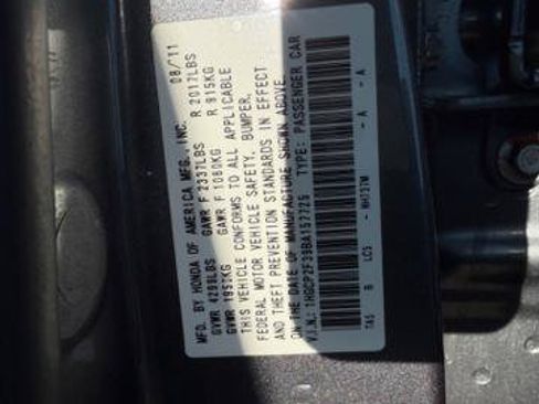 Used 2011 Honda Accord LX image 7