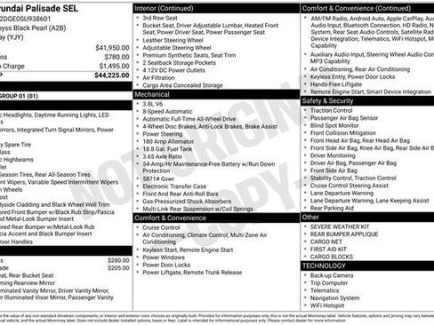 New 2025 Hyundai Palisade SEL image 27