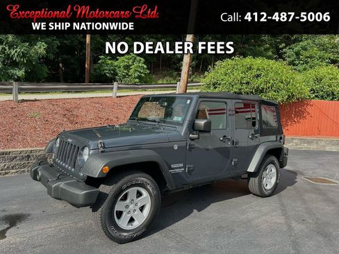 Used 2017 Jeep Wrangler Unlimited Sport w/ Quick Order Package 24S AWD/4WD image 1