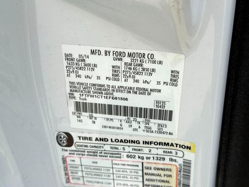 Used 2014 Ford F150 Limited RWD image 29