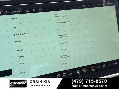 Used 2022 Rivian R1T Adventure AWD/4WD image 5