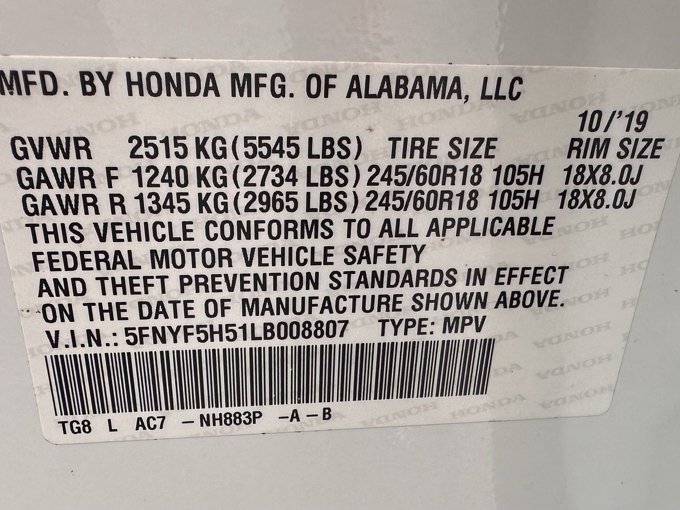 Used 2020 Honda Pilot EX-L image 30
